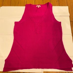 Lilly Pulitzer sweater shell - great condition - size medium